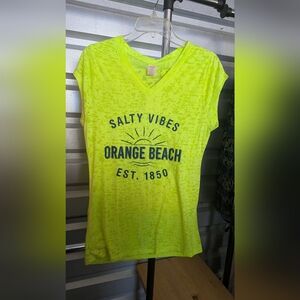 Neon Green Graphic Tee